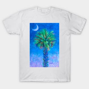 Palm Tree at NIght T-Shirt